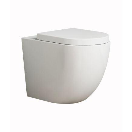 Rift Back to Wall Rimless Toilet with Soft Close Seat