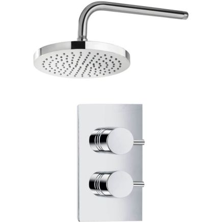 Single Outlet Concealed Valve & Round Shower Head