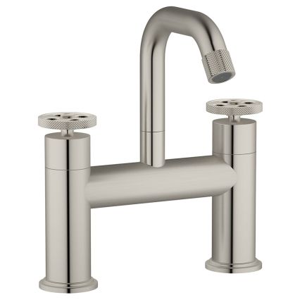 Urban Brushed Nickel Bath Filler Tap