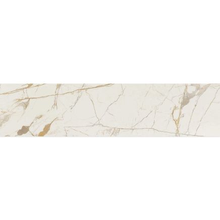 Vero Nevada Gold Marble Waterproof Postform Shower Wall Panel 2420x580mm