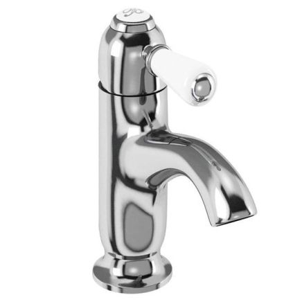 Burlington Chelsea Chrome Curved Basin Mixer Tap