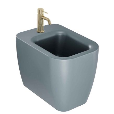 Micheli Matt Grey Back to Wall Bidet
