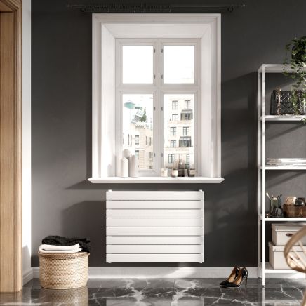 Delton White Horizontal Convector Radiator - 600x800mm