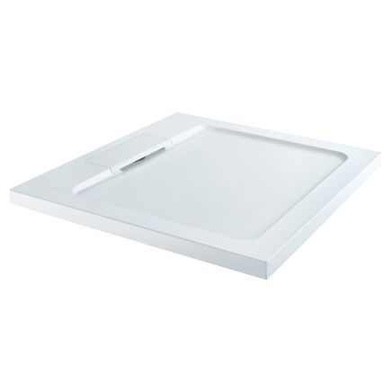 Low Profile Square Hidden Waste Shower Tray 900x900mm