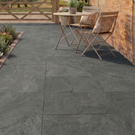 Gandi Marengo Outdoor Matt Porcelain Tile 900x600mm roomset