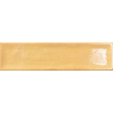 Navajo Mostaza Gloss Ceramic Brick Tile 75x300mm