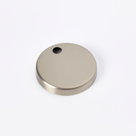 Brushed Nickel Universal Toilet Seat Hinges & Fixing Set