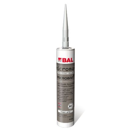 BAL Micromax Grout-Effect Sealant – Taupe Grey 310 ml