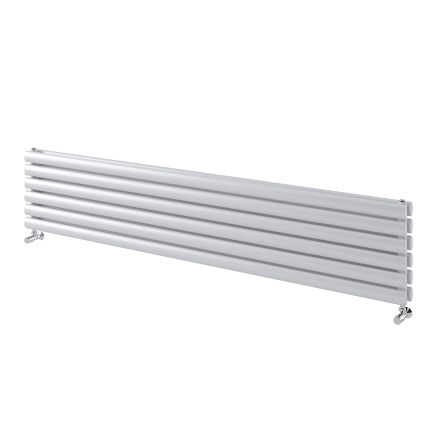 Islington White Double Horizontal Radiator - 235x1800mm