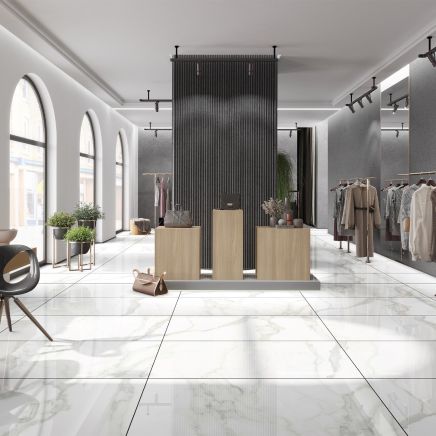 Stockholm Odlina Gloss Porcelain Tile - 1200x600mm