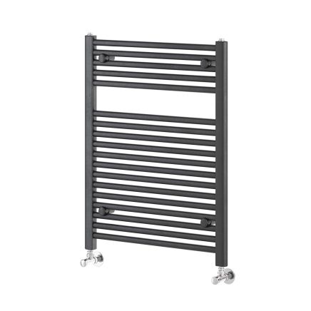 Neptune Gunmetal Heated Towel Rail - 770x600mm