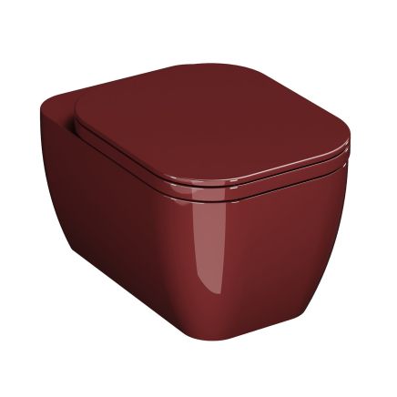 Micheli Rubino Rimless Wall Hung Toilet with Soft Close Seat