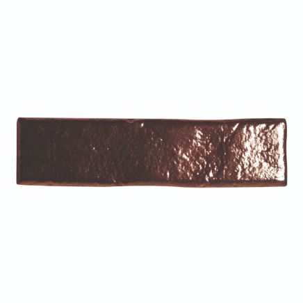 Orient Pink Metallic Porcelain Brick Tile 70x280mm