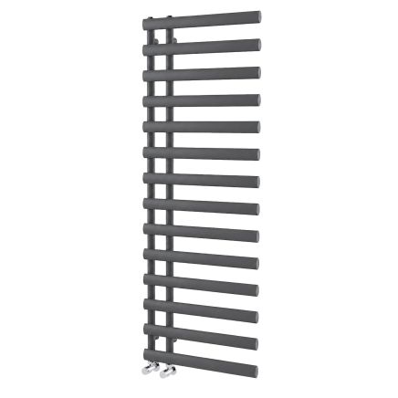Dunwell Grey Designer Heated Towel Rail 1620x500mm
