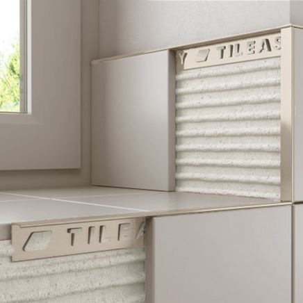 Tileasy Square 12mm Textured Sand Tile Trim