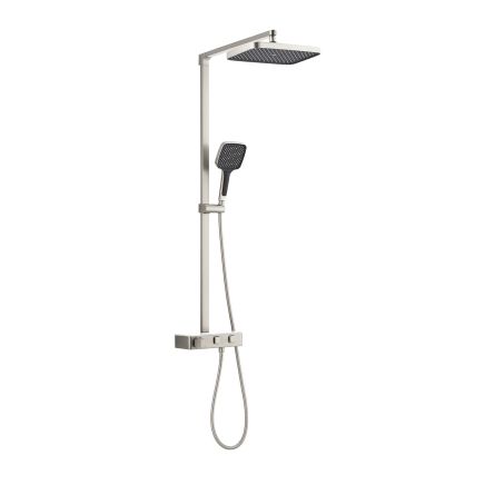 Flint Brushed Nickel Thermostatic Shower Pack