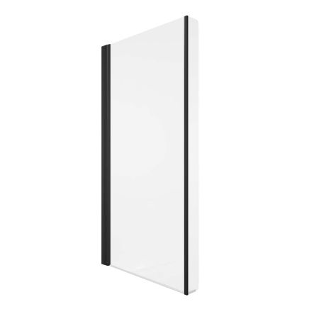 Lorenz Black Pivot L-Shape Bath Screen