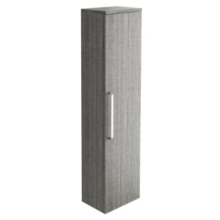 Nante Grey Ash Wall Mounted Tall Storage Cabinet