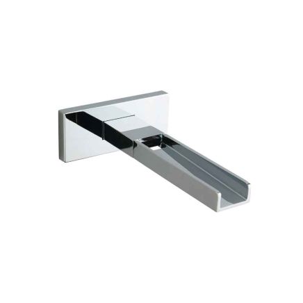 Vade Chrome Wall Mounted Waterfall Bath Spout