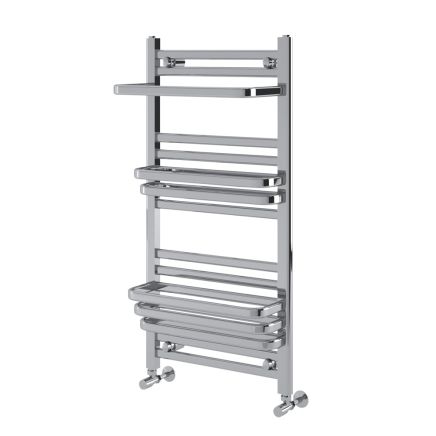 Malory Chrome Heated Towel Rail 1000x500mm