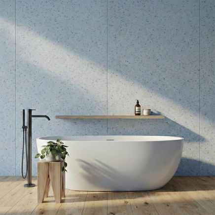 Atlantis Matt Rome Waterproof Tongue & Groove PVC Shower Wall Panel 1000mm