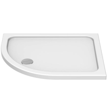 Kudos Kstone Right Hand Offset Quadrant Shower Tray 1000x800mm KSQ10080RH