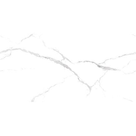 Kamino Statutario White Rocker Porcelain Tile - 1200x600mm