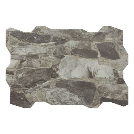 Mombasa Matt Grey Stone Wall Tile 600x400mm