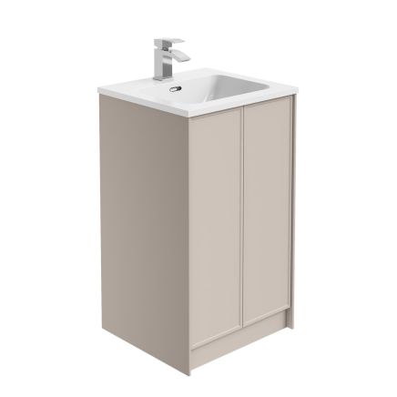 Kendal French Blush Floor Standing Vanity Unit - 500mm