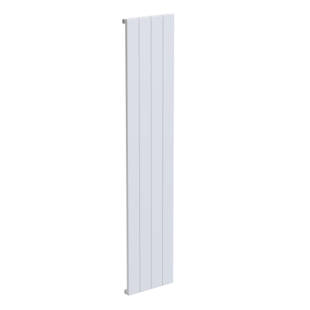 Tesoro White Single Linear Aluminium Radiator 1800x380mm