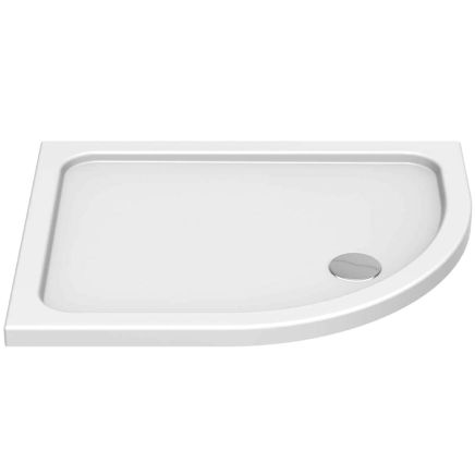 Kudos Kstone Left Hand Offset Quadrant Shower Tray 1000x800mm KSQ10080LH