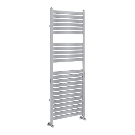 Portabello Chrome Heated Towel Rail 1600x600mm