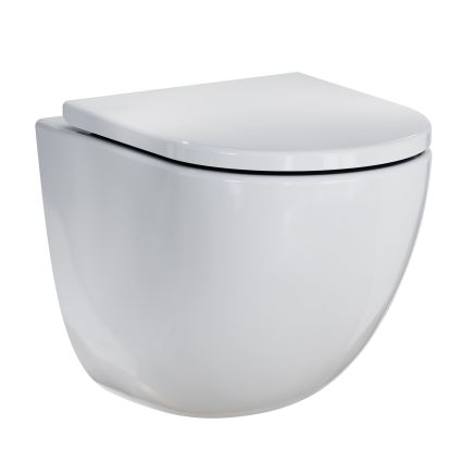 Angela Wall Hung Toilet with Soft Close Seat & CycloFlush