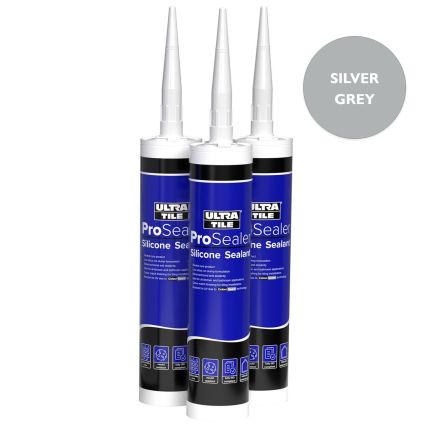 ProSealer Silicone Sealant Silver Grey 310ml