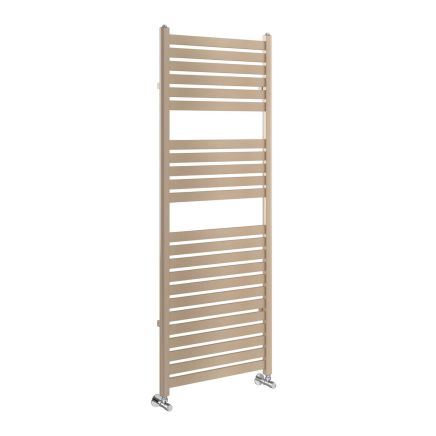 Portabello Brown Metallic Heated Towel Rail 1600x600mm