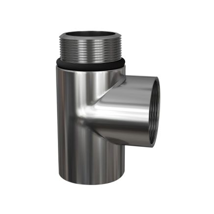 Chrome Radiator T-Piece