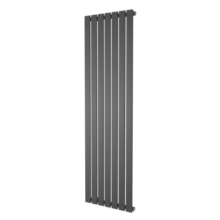 Perth Grey Single Vertical Flat Panel Radiator 1600x475mm