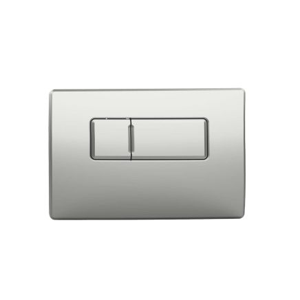 Flush Plate for 820mm Wall Hung Frame and Cistern - Chrome