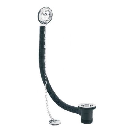 Chrome Plug and Chain Bath Waste