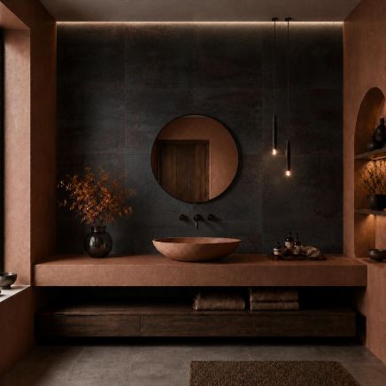 Metallica Titanium Lappato Porcelain Tile 600x600mm