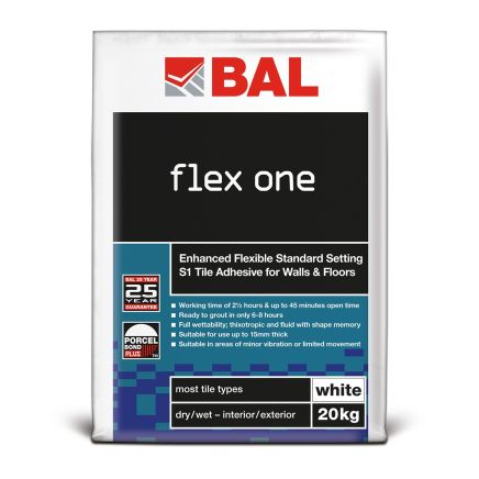 BAL Flex One Tile Adhesive 20kg
