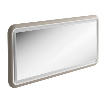 Stonehouse French Grey Framed Illuminated LED Mirror 980x650mm