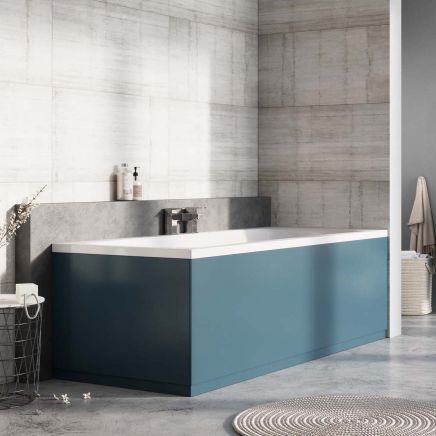 Griffin Petrol Blue Front Bath Panel 1800mm
