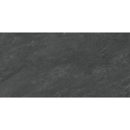 Quinn Black Stone Outdoor Porcelain Tile 600x1200mm