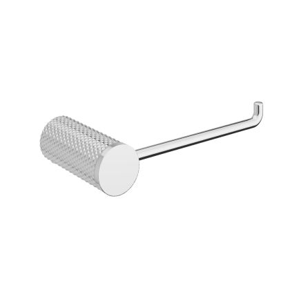 Moray Chrome Knurled Toilet Roll Holder