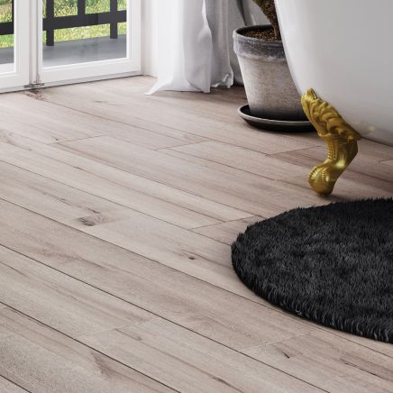 Wendu Taupe Wood Effect Matt Porcelain Tile 240x1510mm