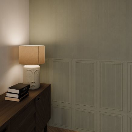 Huntsman Verde Green Fluted Panel Effect Ceramic Wall Tile 1200x400mm