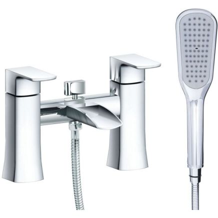 Citrus Chrome Waterfall Bath Shower Mixer Tap