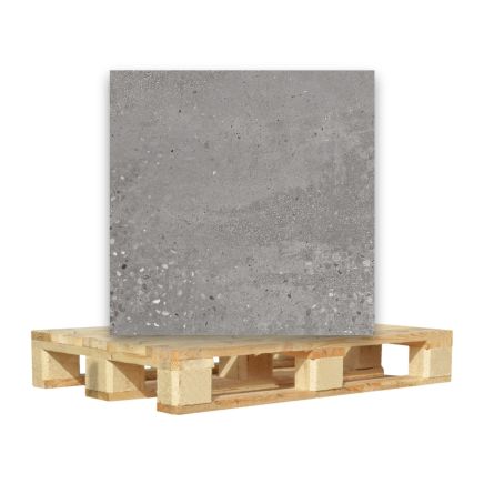 Pallet of 72 Pompeii Grey Outdoor Matt Porcelain Tile - 600x600mm - 25.92m²
