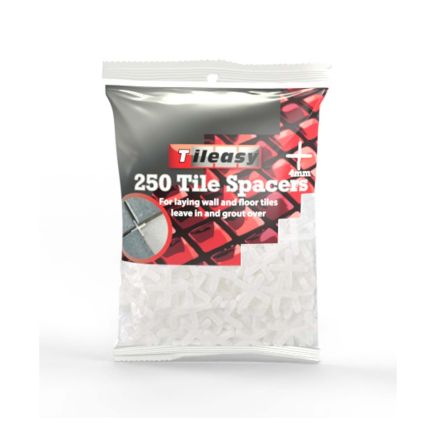 Tileasy 4mm Tile Spacers (Bag of 250)
